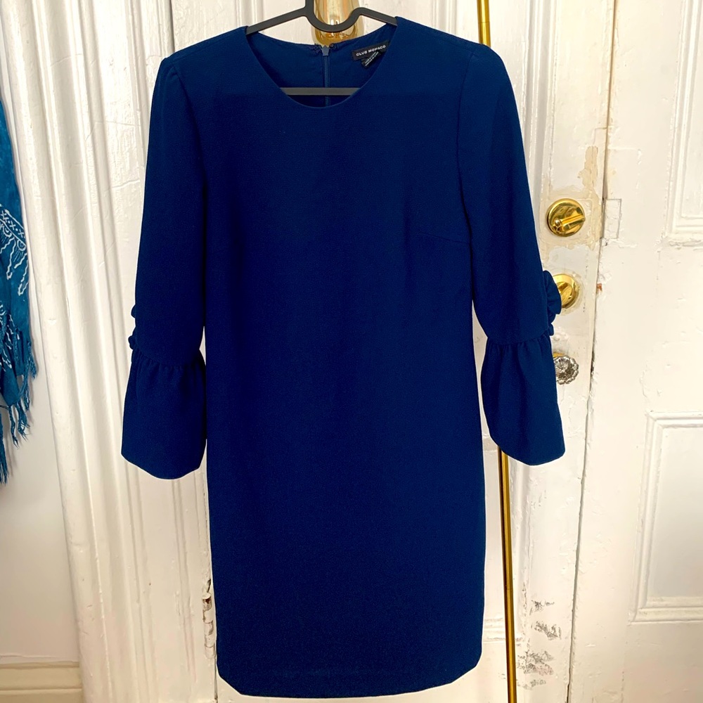 Club Monaco blue cocktail dress